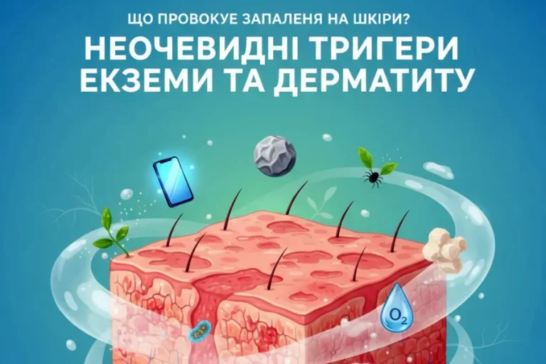 Що провокує запалення на шкірі? Неочевидні тригери екземи та дерматиту - Нейрохірург Наталія Скіжа Київ