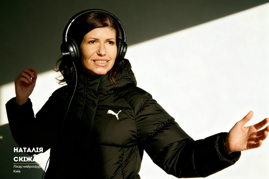 Думка лікаря-нейрохірурга Наталії Скіжа Навушники Sony