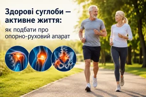 Здорові суглоби — активне життя: як подбати про опорно-руховий апарат суглоби 1